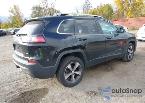 2019 Jeep Cherokee Limited 4X4 from USA, damaged, VIN 1C4PJMDX2KD281255